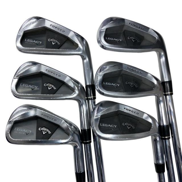 中古】 キャロウェイ LEGACY BLACK 6S アイアンセット IR 純正特注 