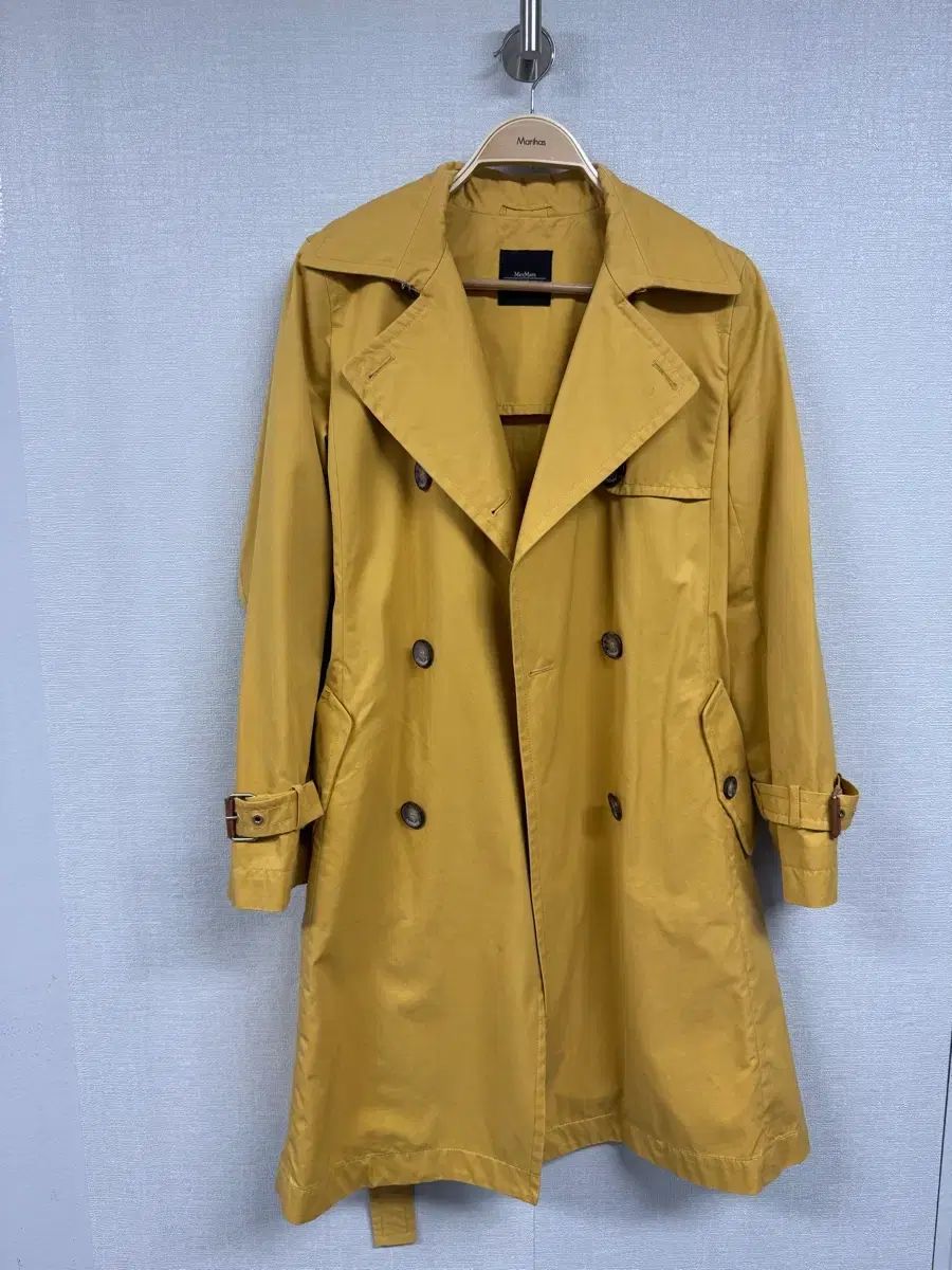 WEEKEND Max Mara クチートアマーノ ロング コート イエロー MAX MARA マックスマーラ ウィークエンド コート 【公式通販】