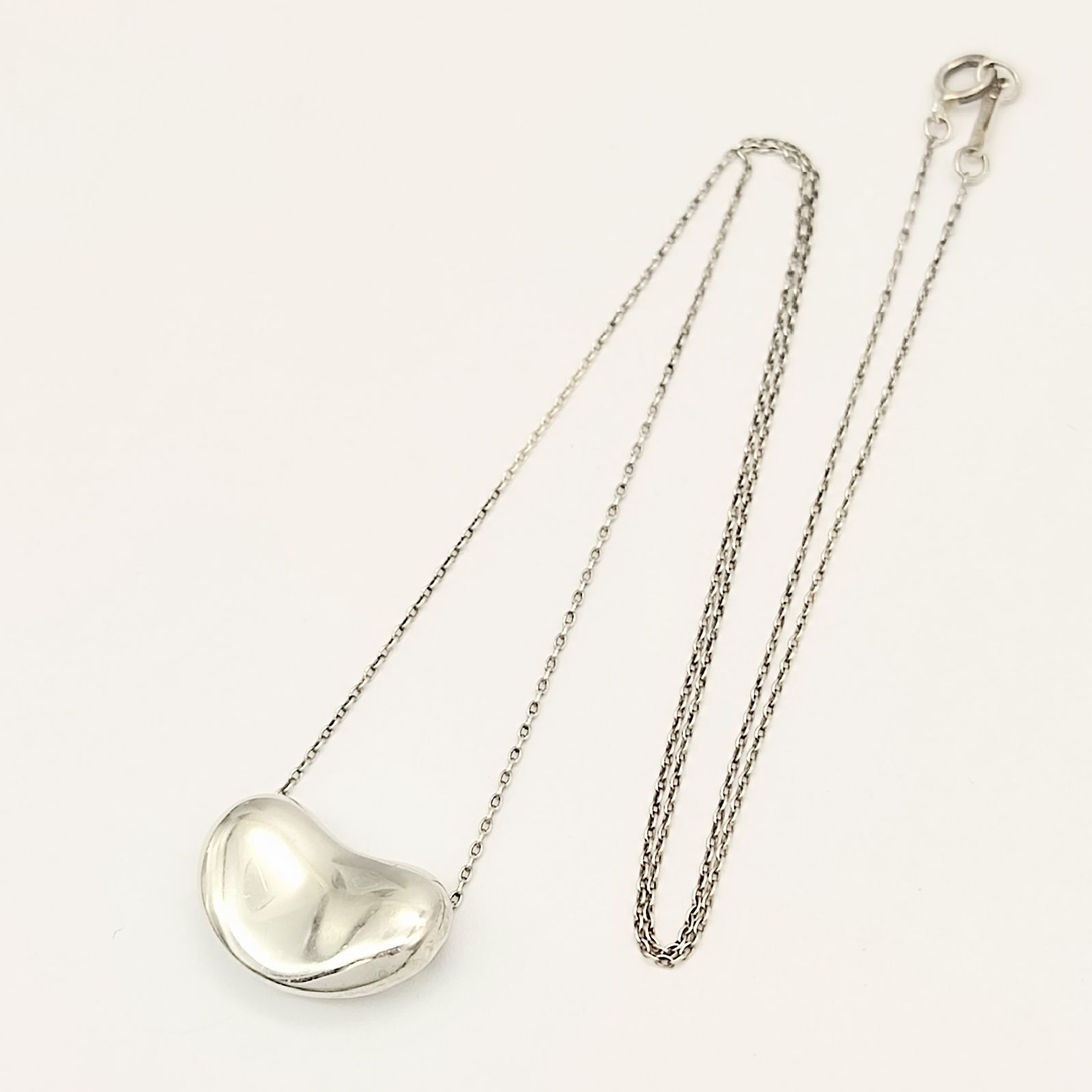美品】TIFFANY ティファニー ビーンズ ラージ ネックレス エルサ 