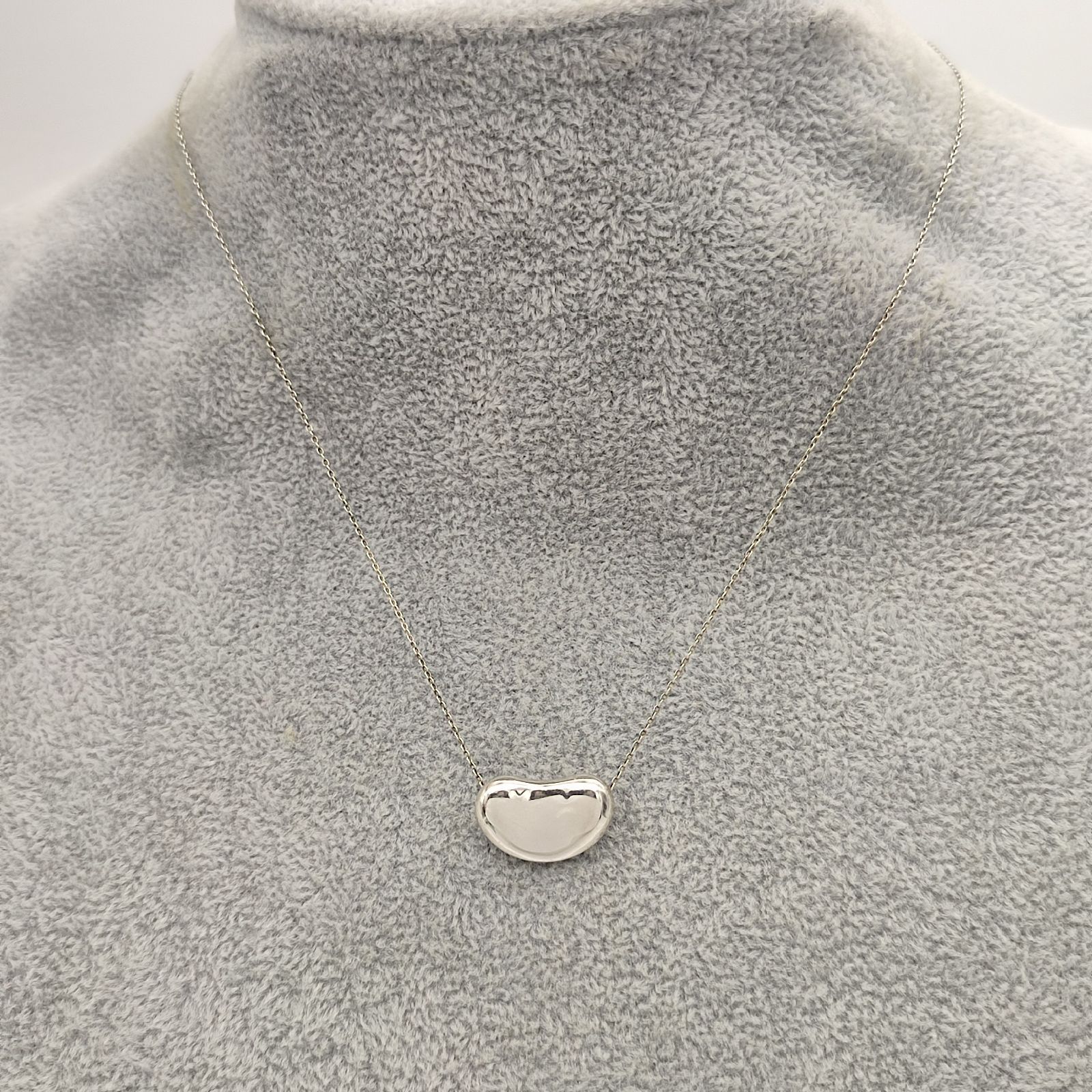 美品】TIFFANY ティファニー ビーンズ ラージ ネックレス エルサ 