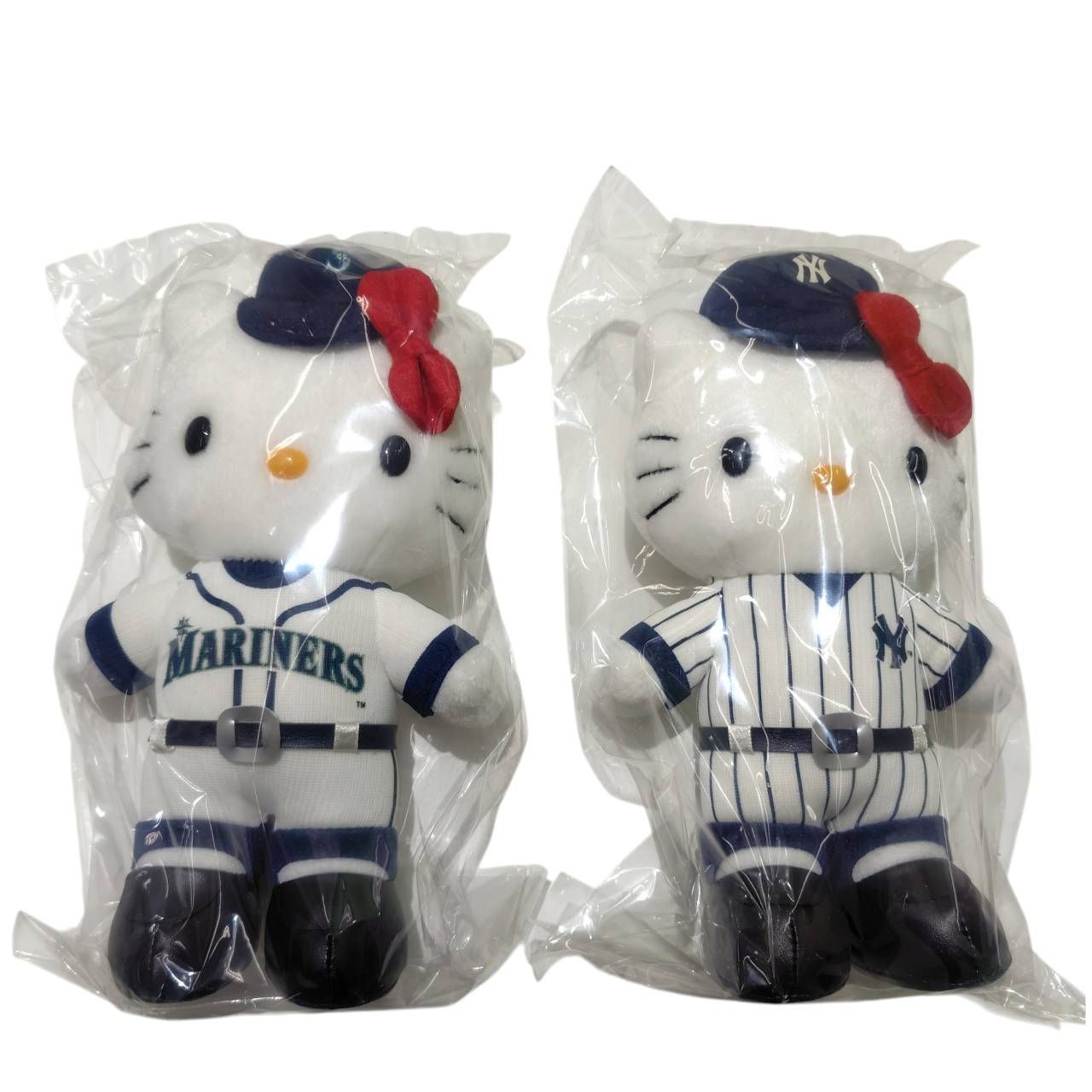 長】ハローキティ MLBコラボぬいぐるみセット 2003年 シアトル