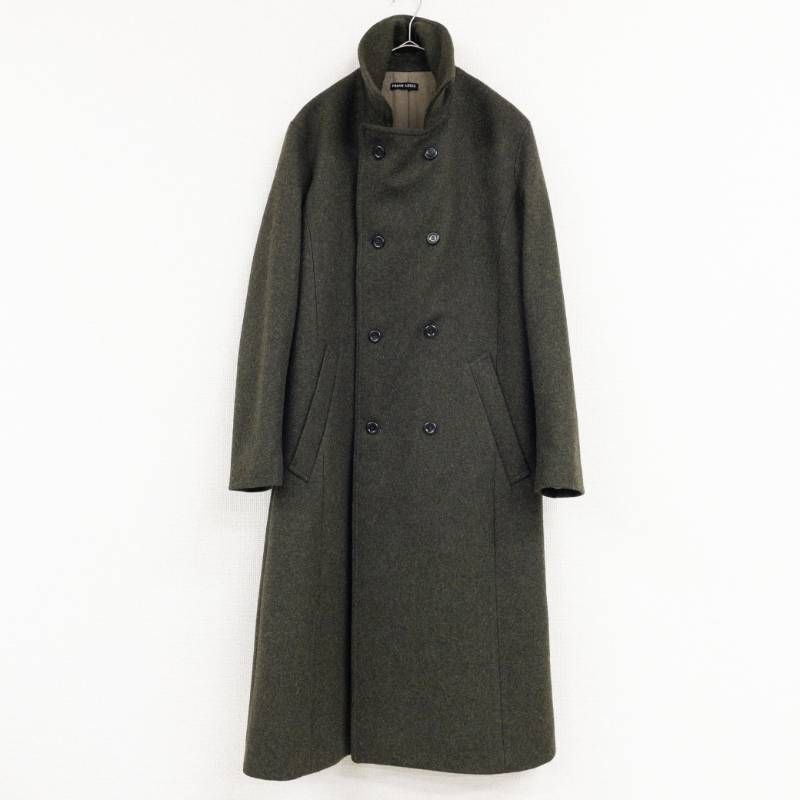 FRANK LEDER フランクリーダー ロングコート メルトンウール ダブル