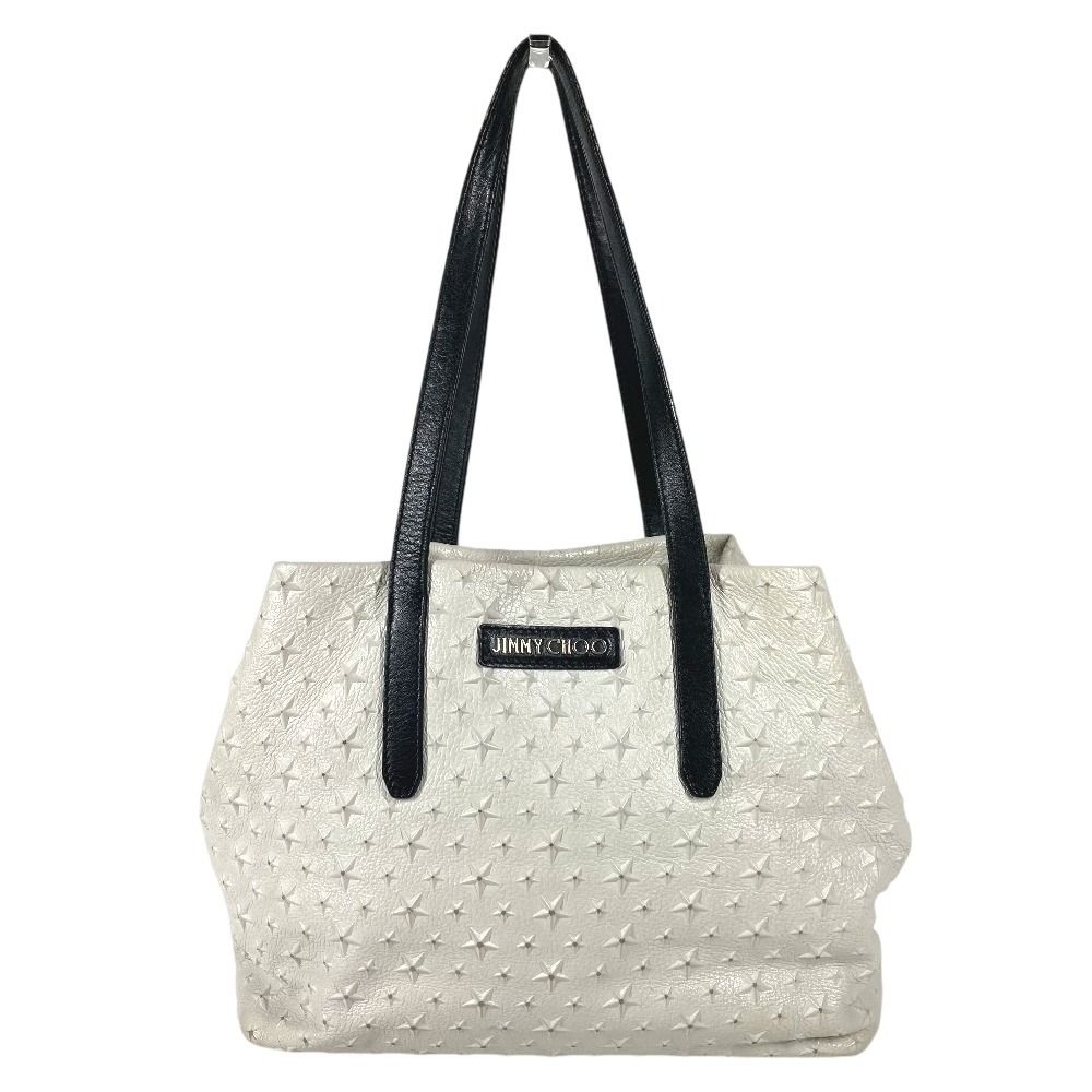 JIMMY CHOO ジミーチュウ ショルダーバッグ スタースタッズ ロゴ 