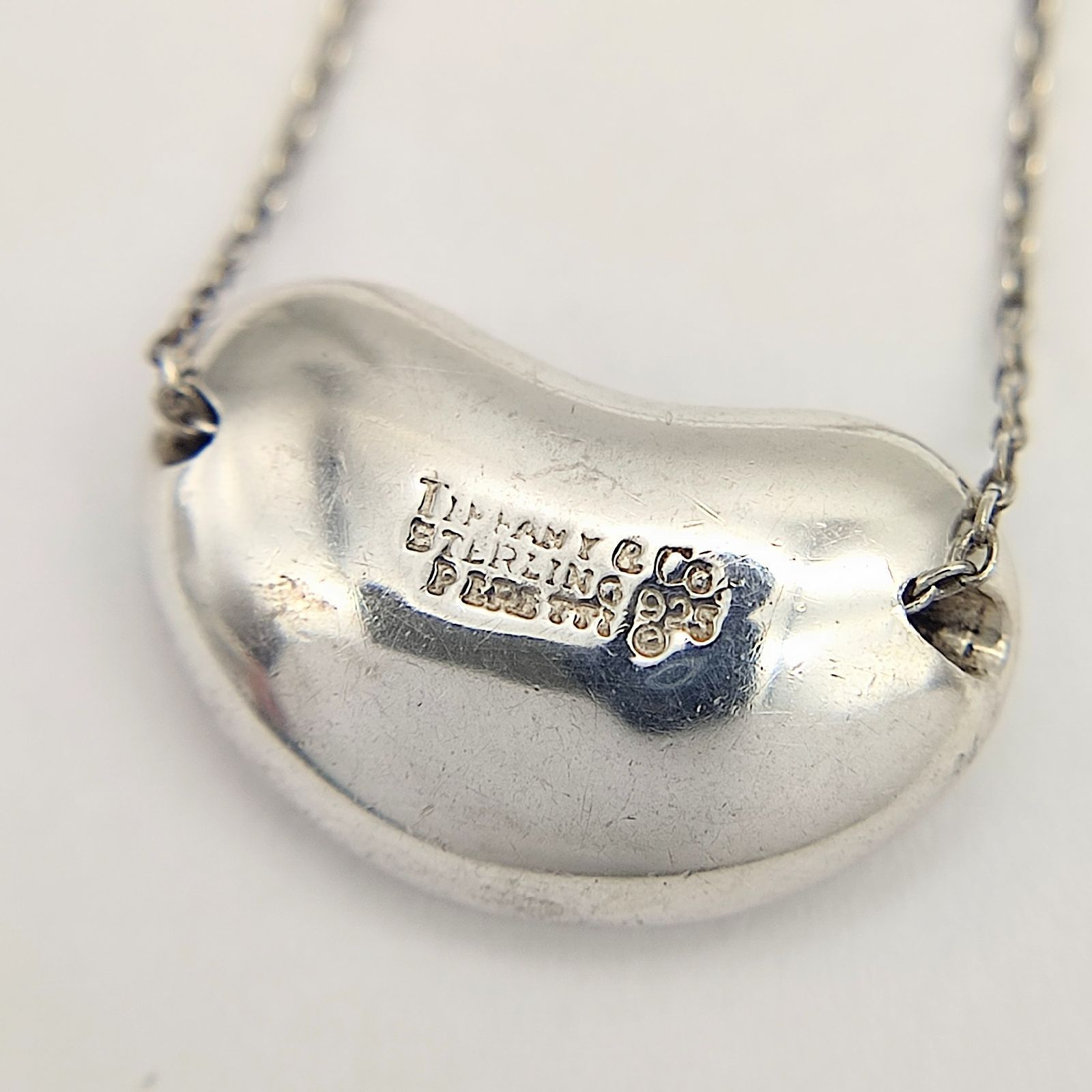 美品】TIFFANY ティファニー ビーンズ ラージ ネックレス エルサ 