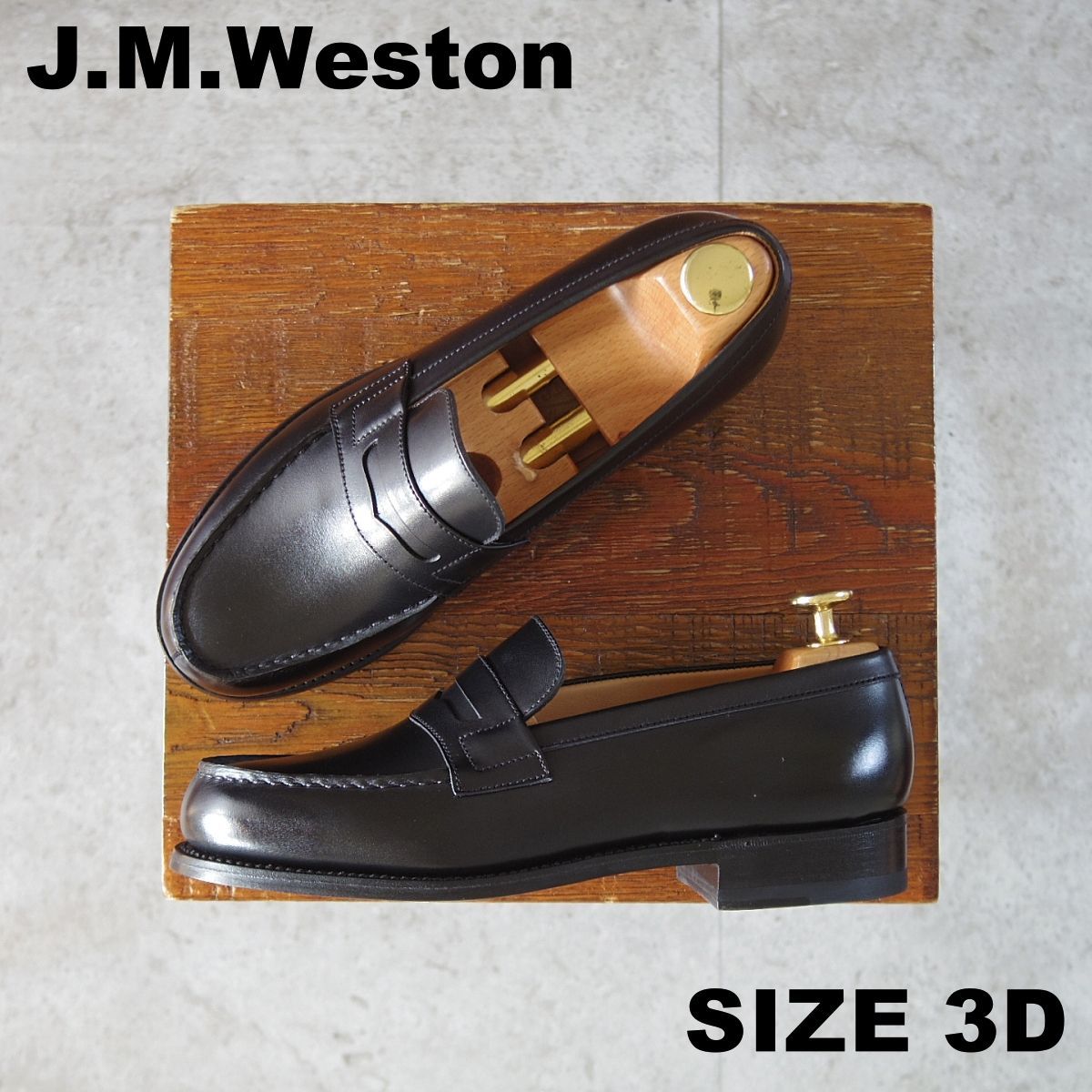 未使用☆J.M.ウエストン(レディース) 3D【定価￥165,000-☆コイン 