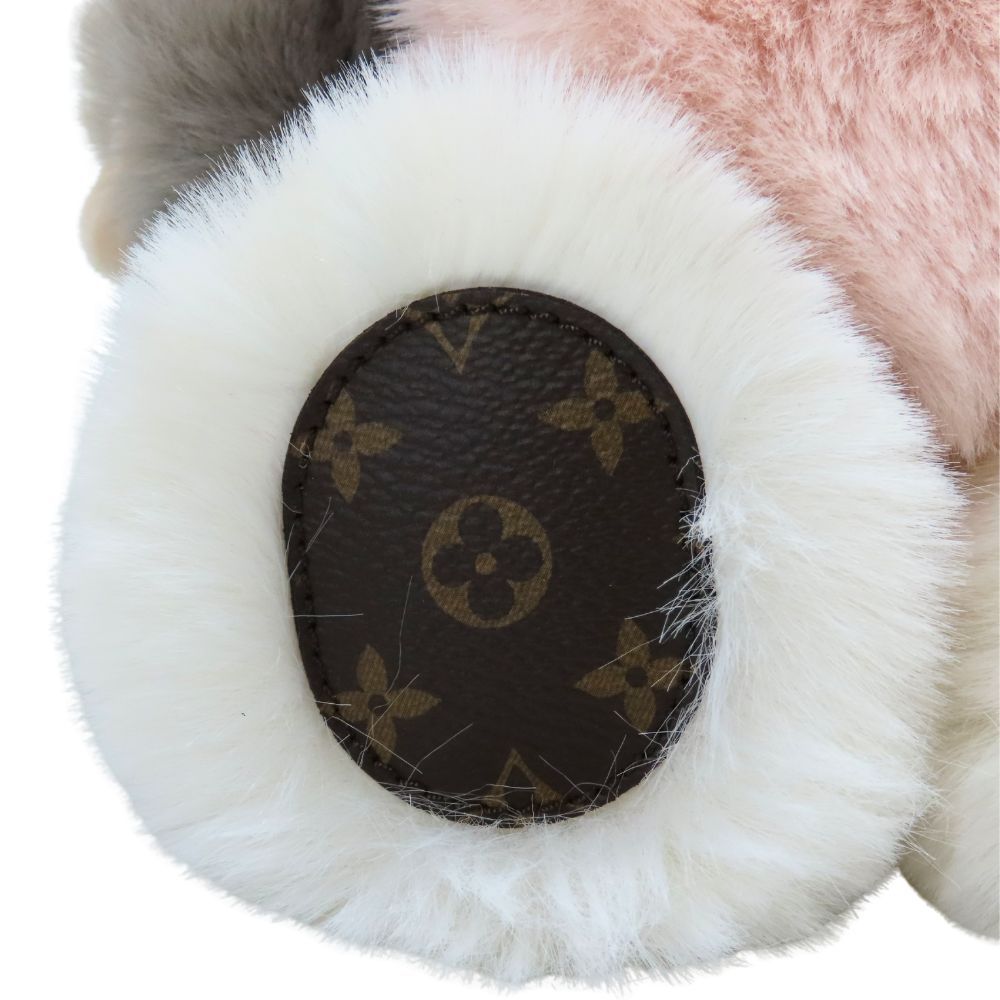  LOUIS VUITTON ルイヴィトン GI0831 ピンク×グレー×ホワイト ドゥドゥ ヴィヴィエンヌ ぬいぐるみ 人形 ふわふわ マスコット インテリア コレクション LV A2600873 無料ギフトラッピング承ります ミニラック 置物 インテリア小物