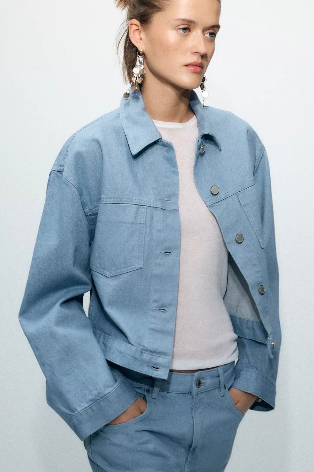 レディースファッション 新品未使用ZARA(ザラ)Gジャンデニムジャケット 