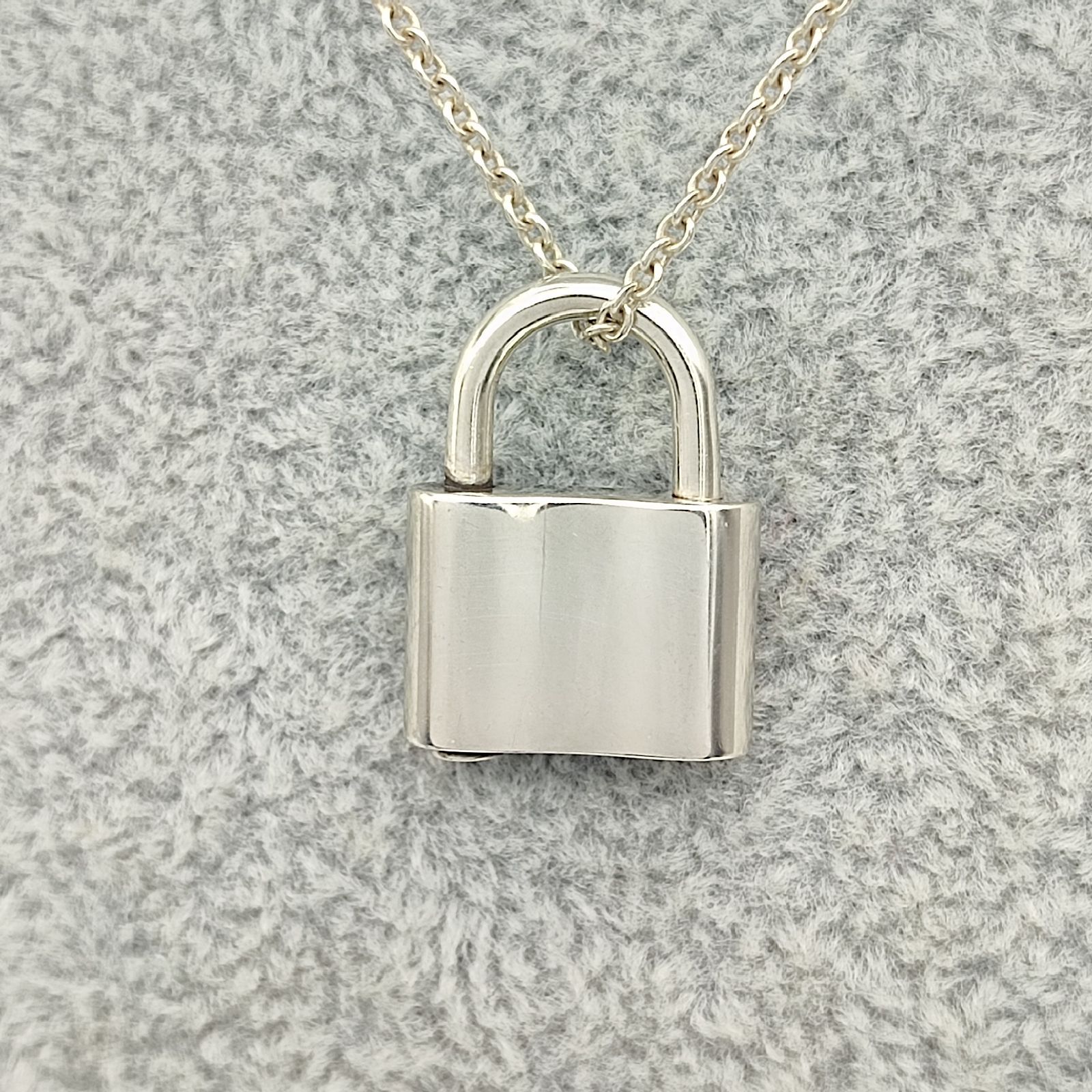 美品】TIFFANY ティファニー 1837 ロックネックレス カデナ SILVER 