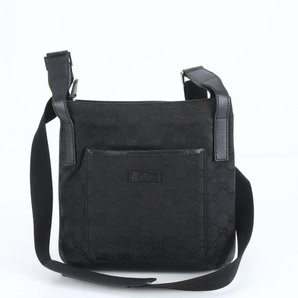 ✨極美品✨】グッチ トートバッグ GGキャンバス ブラック GUCCI 