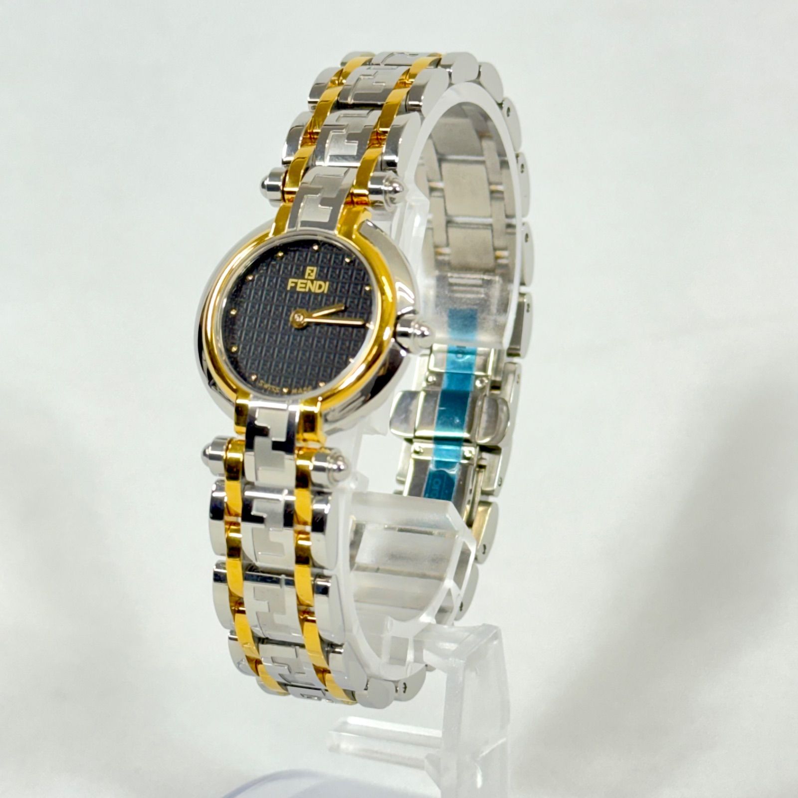 希少 稼働品・美品】FENDI フェンディ orologi オロロジ ズッカ柄 QZ