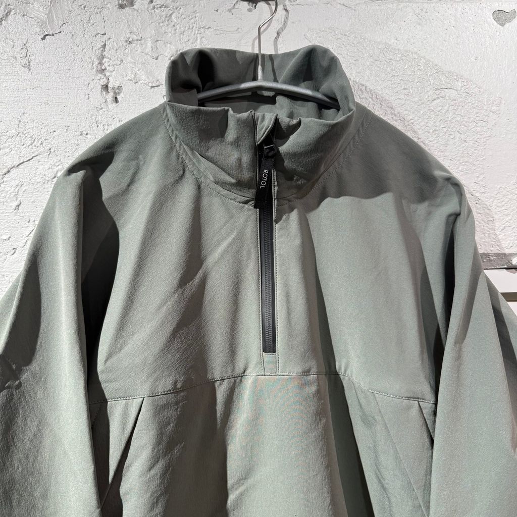ROTOL ロトル 23AW HALF ZIP TECH BLOUSON ハーフジップブルゾン