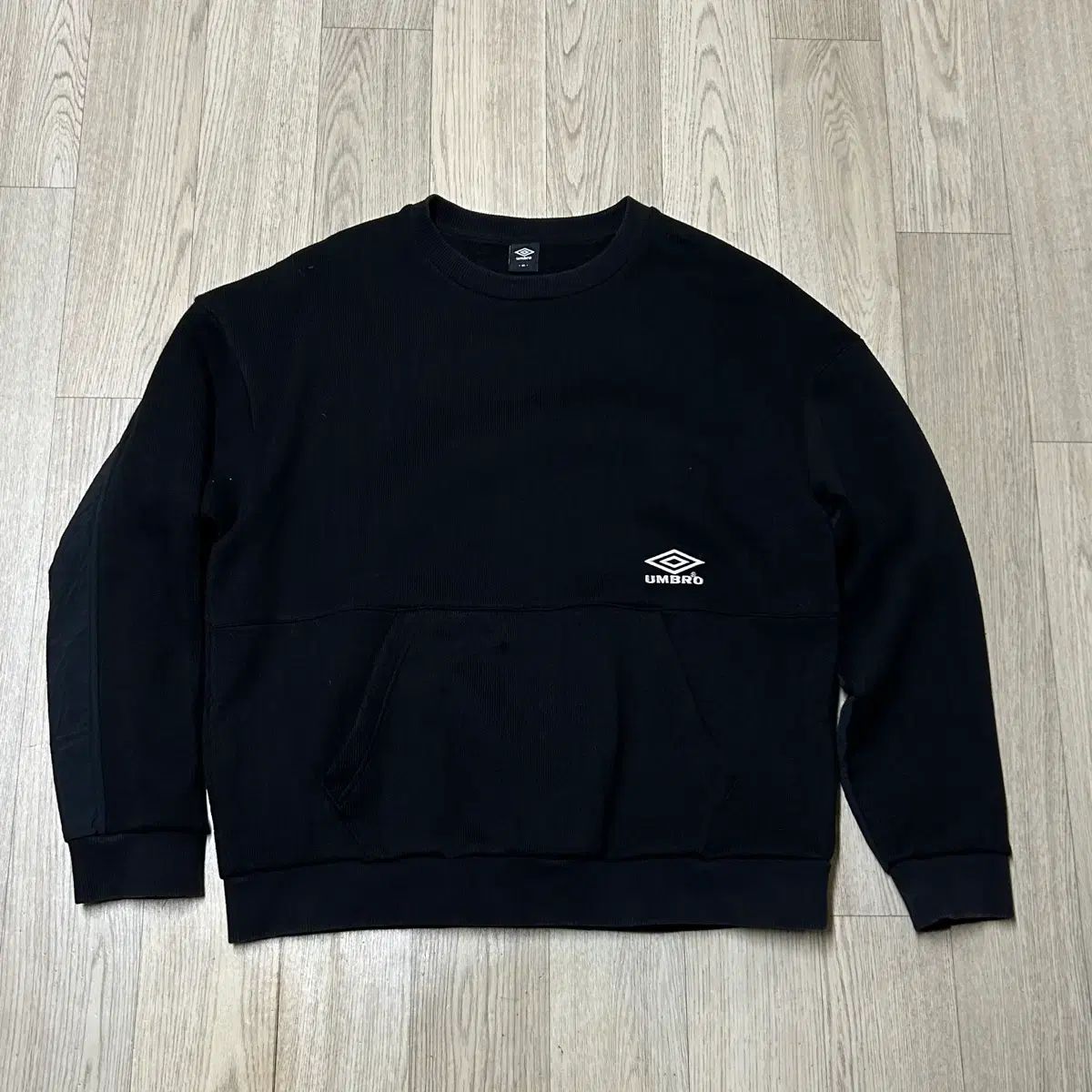 アンブロ ハイブリッド 起毛 ポケット スウェット 105-110