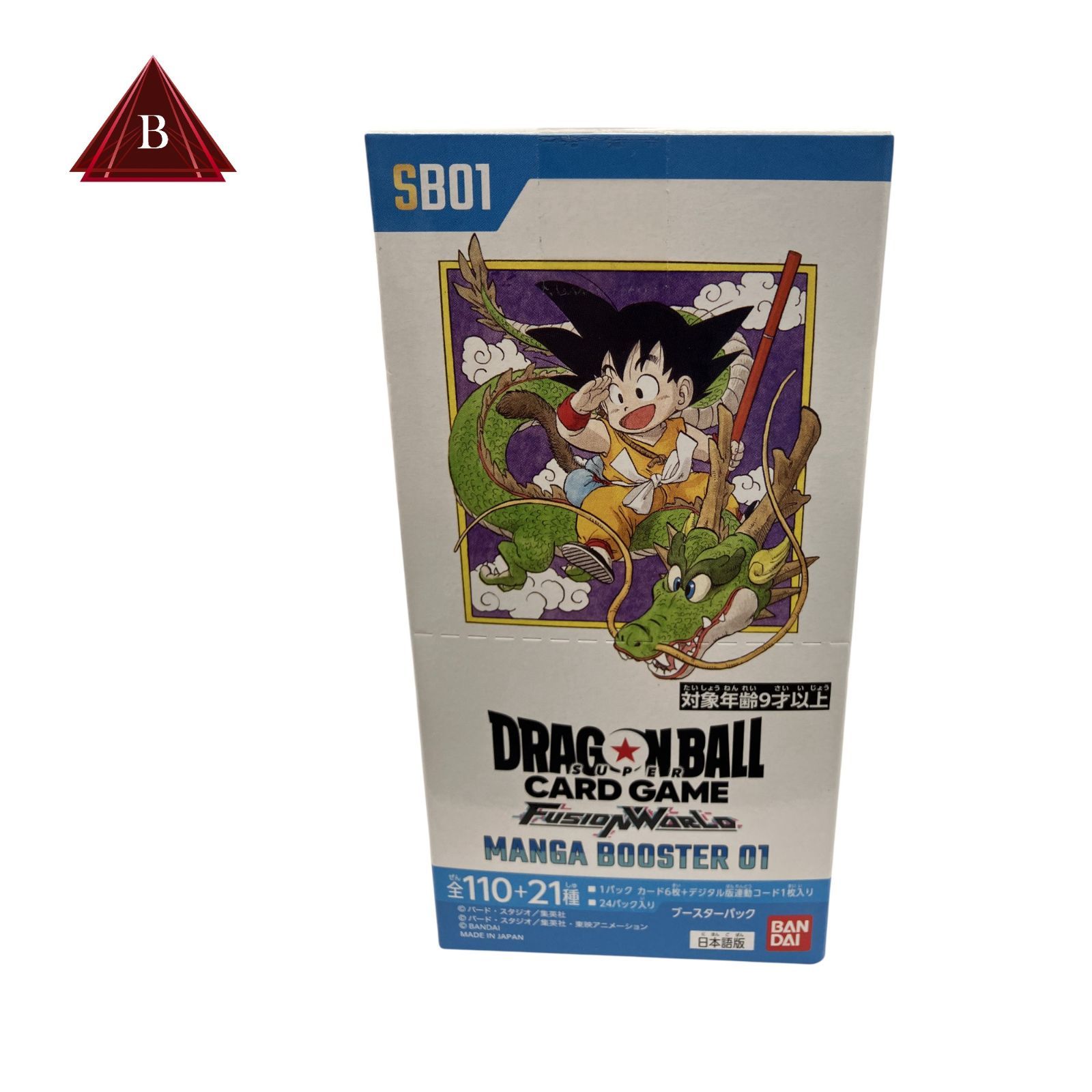 テープ未開封】6box MANGA BOOSTER 01 フュージョンワールド 【公式通販】