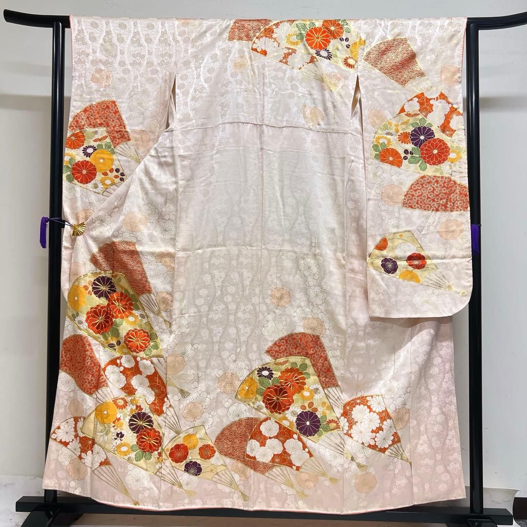振袖 金駒刺繍 刺繍 金彩 花立涌 菊花 梅花 成人式 着物 125tz - メルカリ
