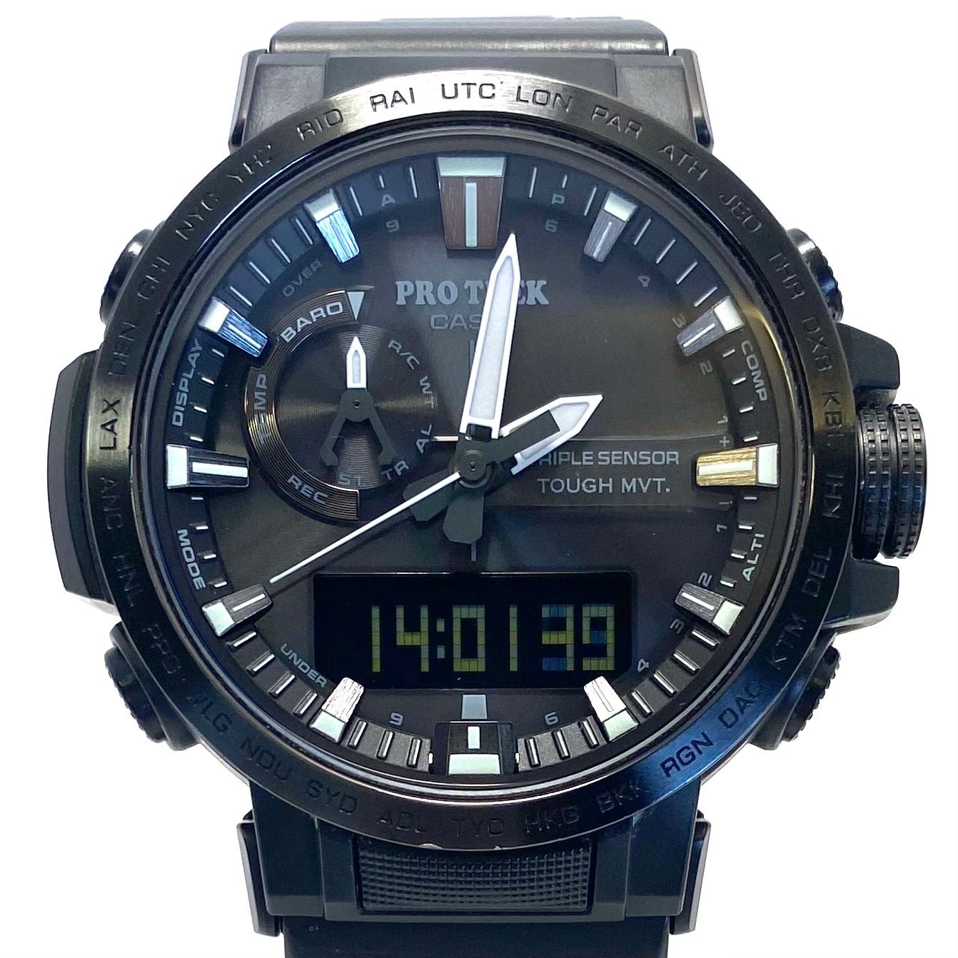 美品】腕時計 メンズ カシオ CASIO プロトレック クライマーライン PRW 
