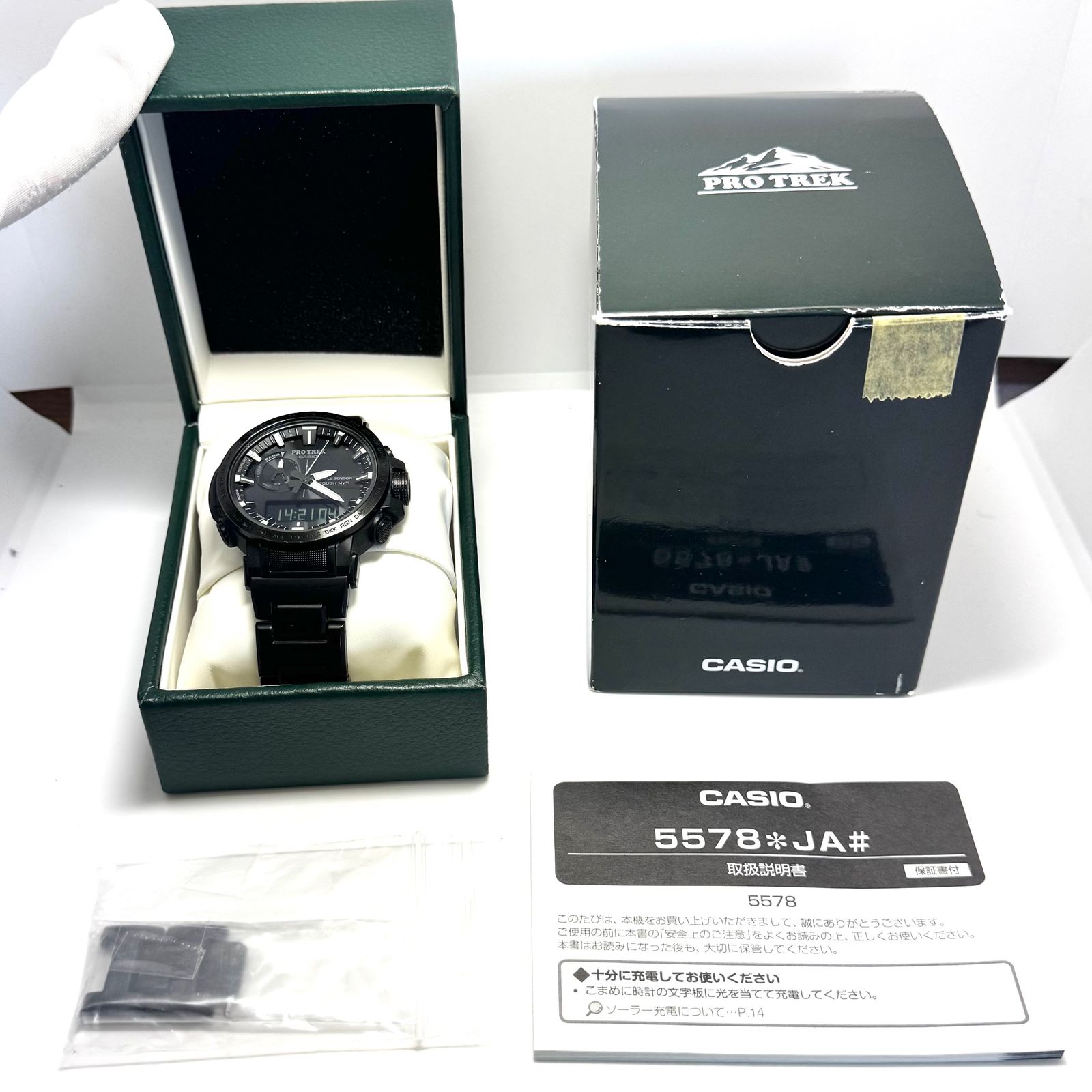 美品】腕時計 メンズ カシオ CASIO プロトレック クライマーライン PRW 