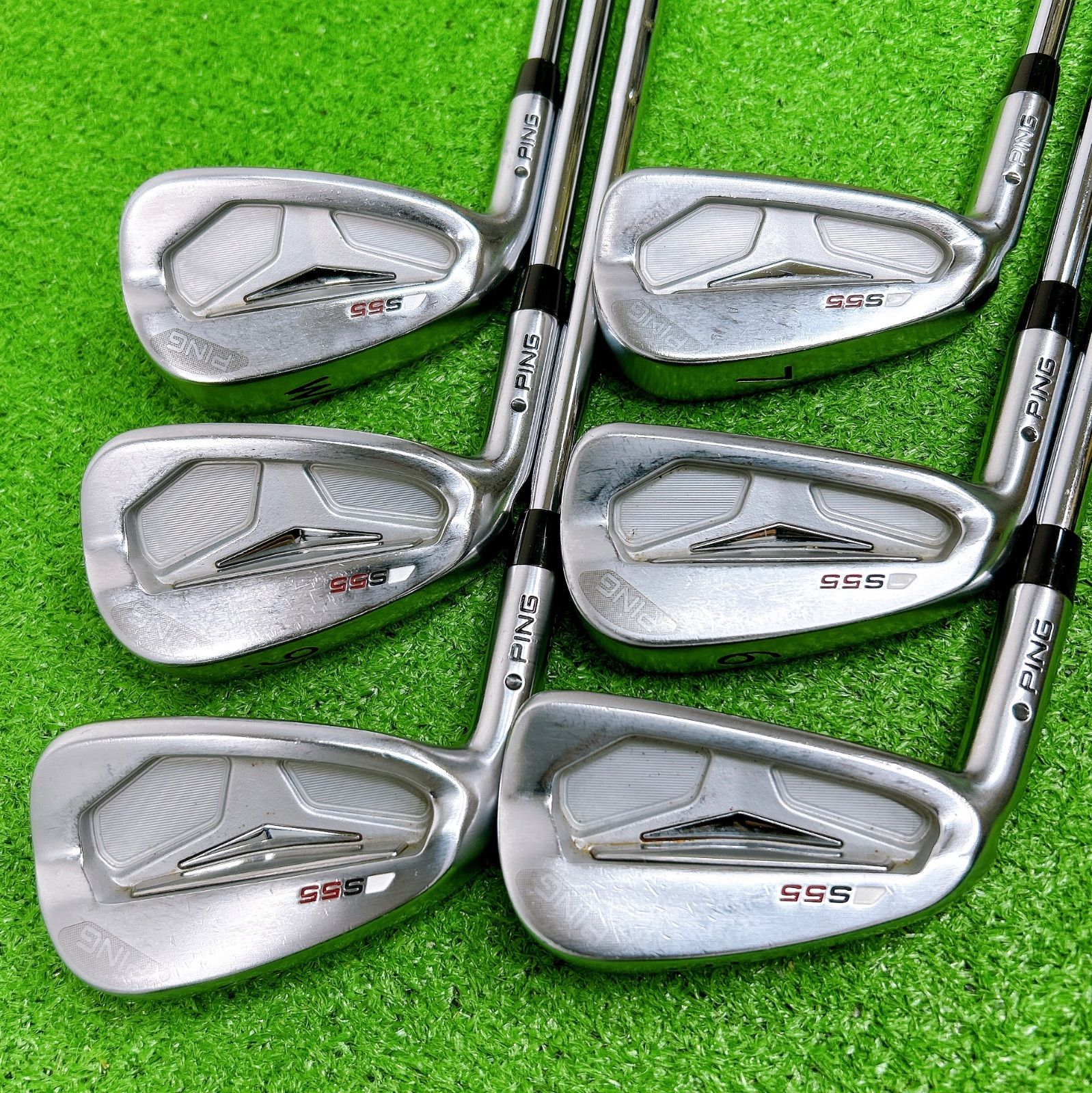 PING S55 アイアン 6本セット フレックスS\u203c️ 公式通販