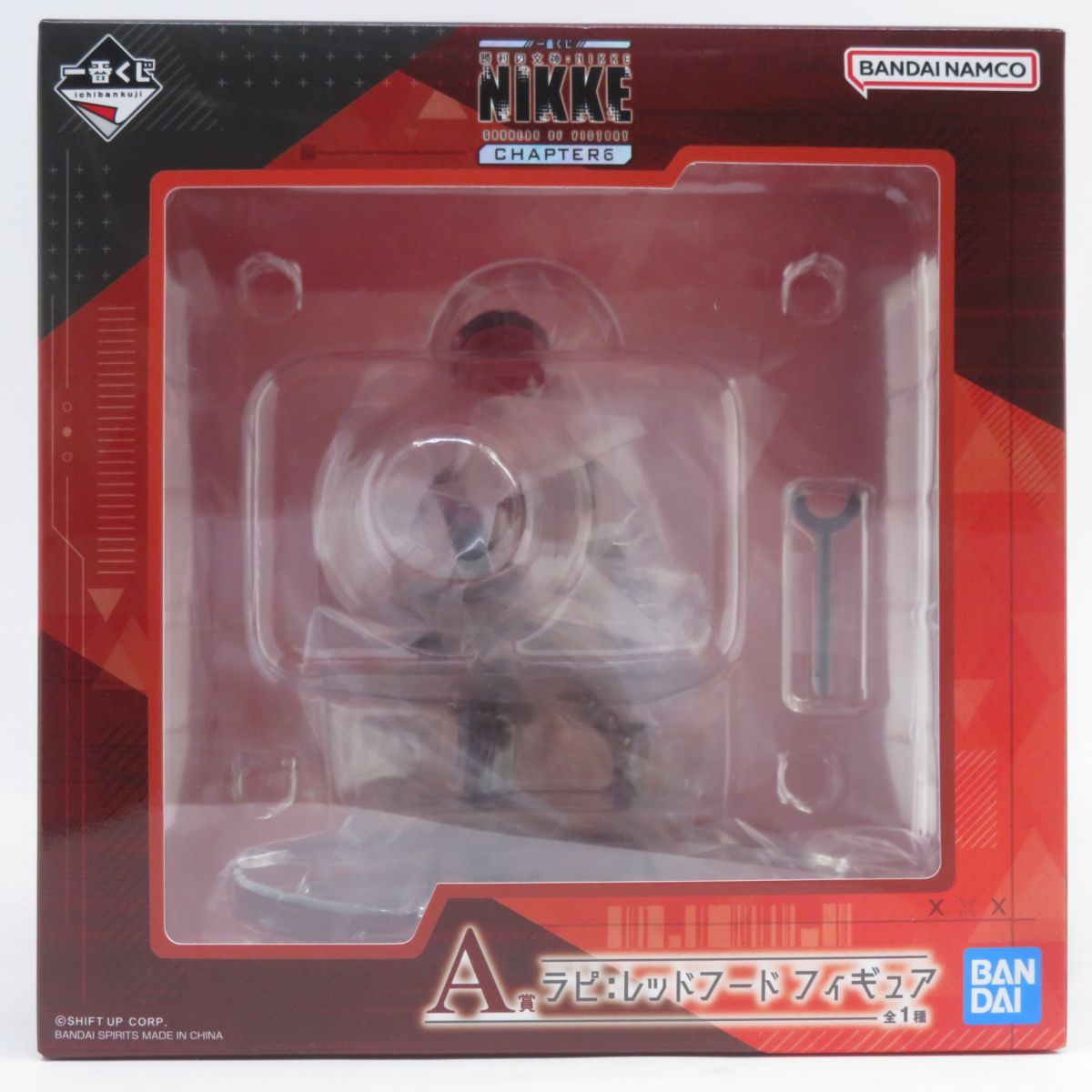 未開封】一番くじ 勝利の女神：NIKKE CHAPTER6 A賞 ラピ：レッドフード