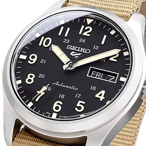  セイコー SEIKO 5 SPORTS 自動巻き メカニカル 流通 モデル 腕時計 メンズ セイコーファイブ スポーツ SRPG35K1 ベージュ 並行輸入品 彡 自動巻き時計 腕時計(アナログ)