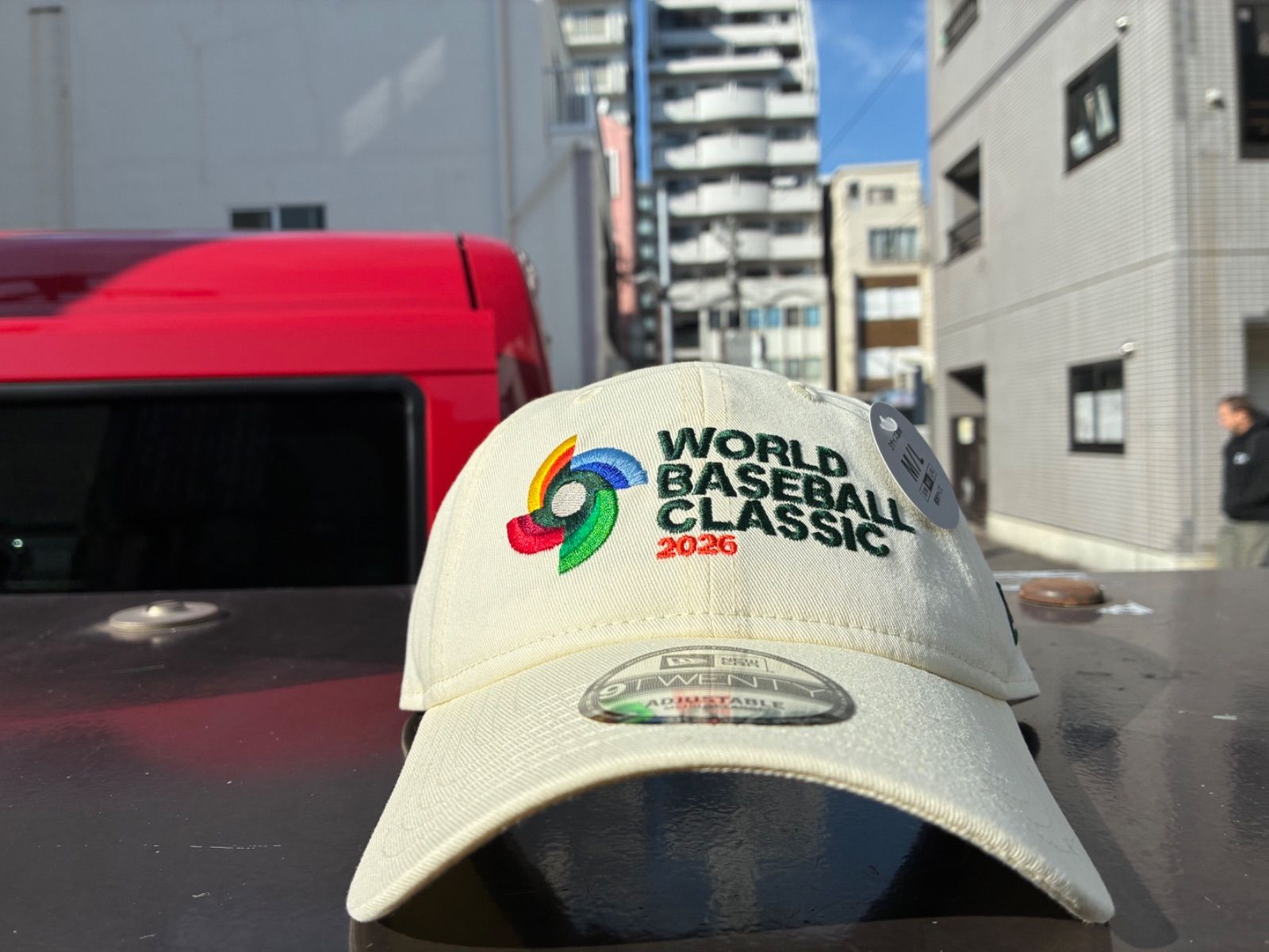 NEW ERA 9TWENTY World Baseball Classic WBCロゴ クロームホワイト