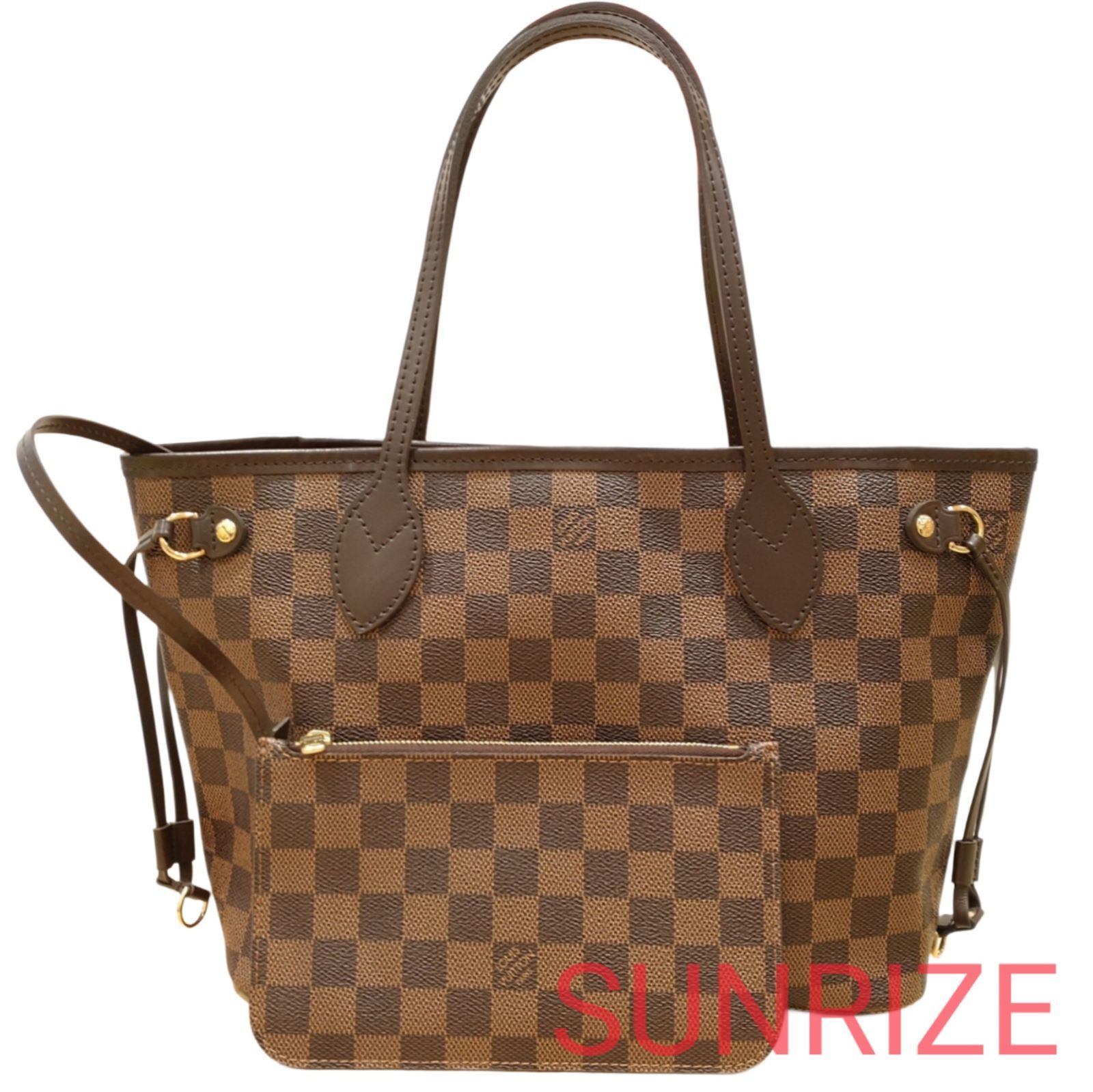 LOUIS VUITTON ルイ・ヴィトン ネヴァーフルPM ダミエエベヌ N41359 