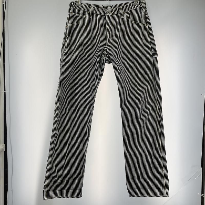 中古】IRON HEART ヒッコリーペインターデニムパンツ W36 アイアン