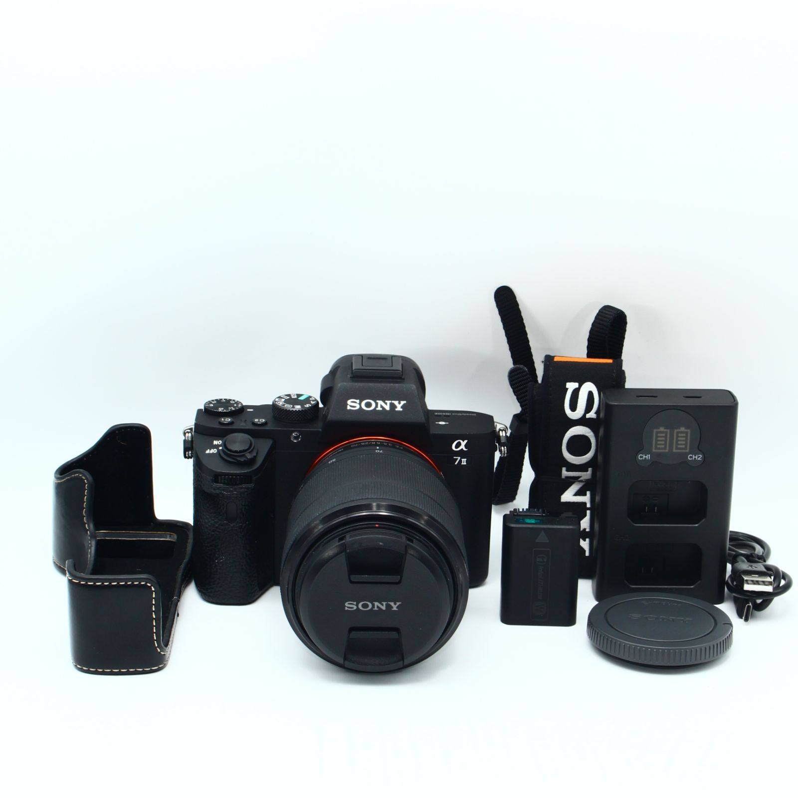 SONY α7Ⅱ レンズキット SONY - ショット数わずか「4,490回」☆SONY 