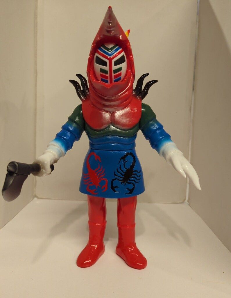 メディコム・トイ 東映レトロソフビコレクション 仮面ライダーX サソリ