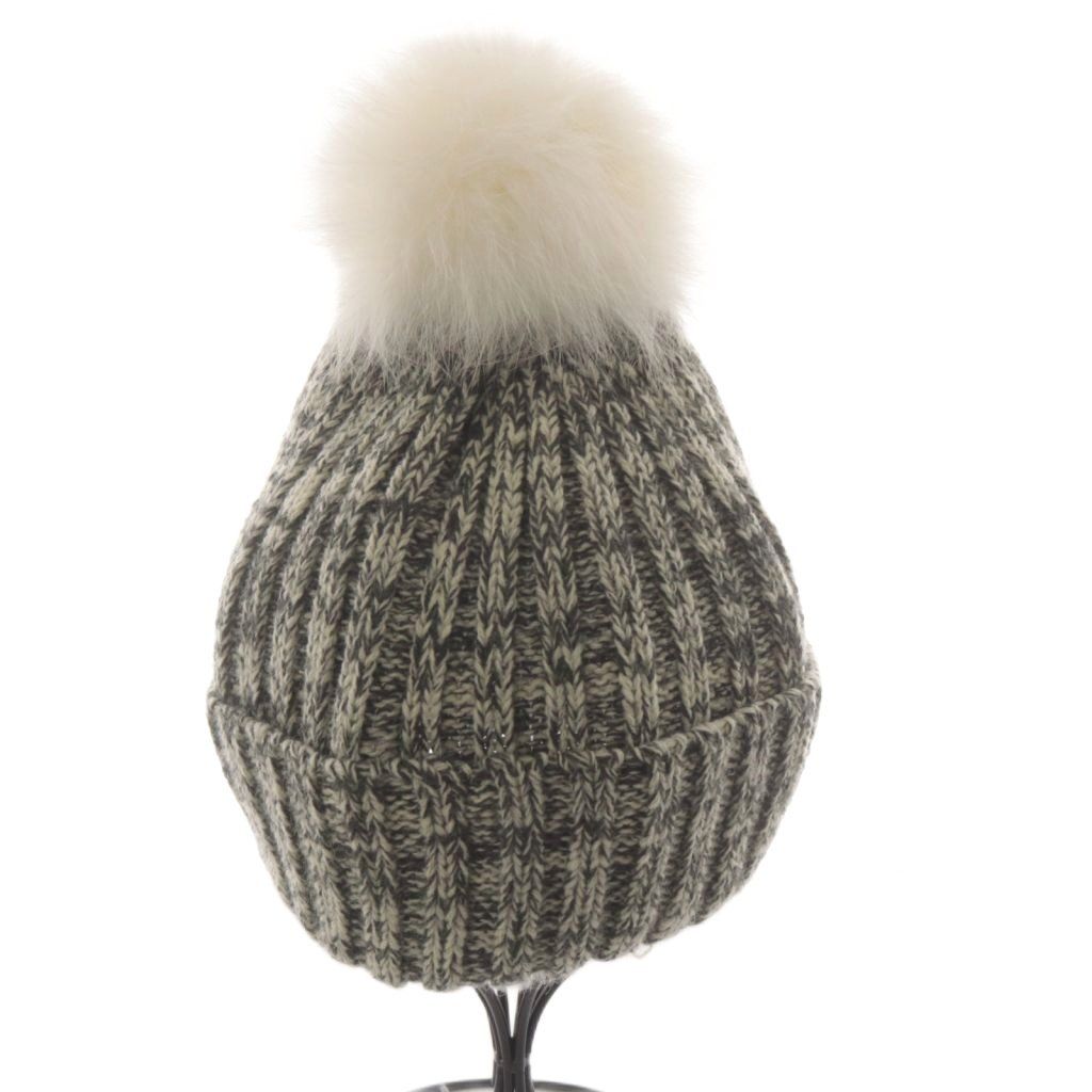 イヴサロモン YVES SALOMON ニット帽 ニットキャップ ビーニー 帽子