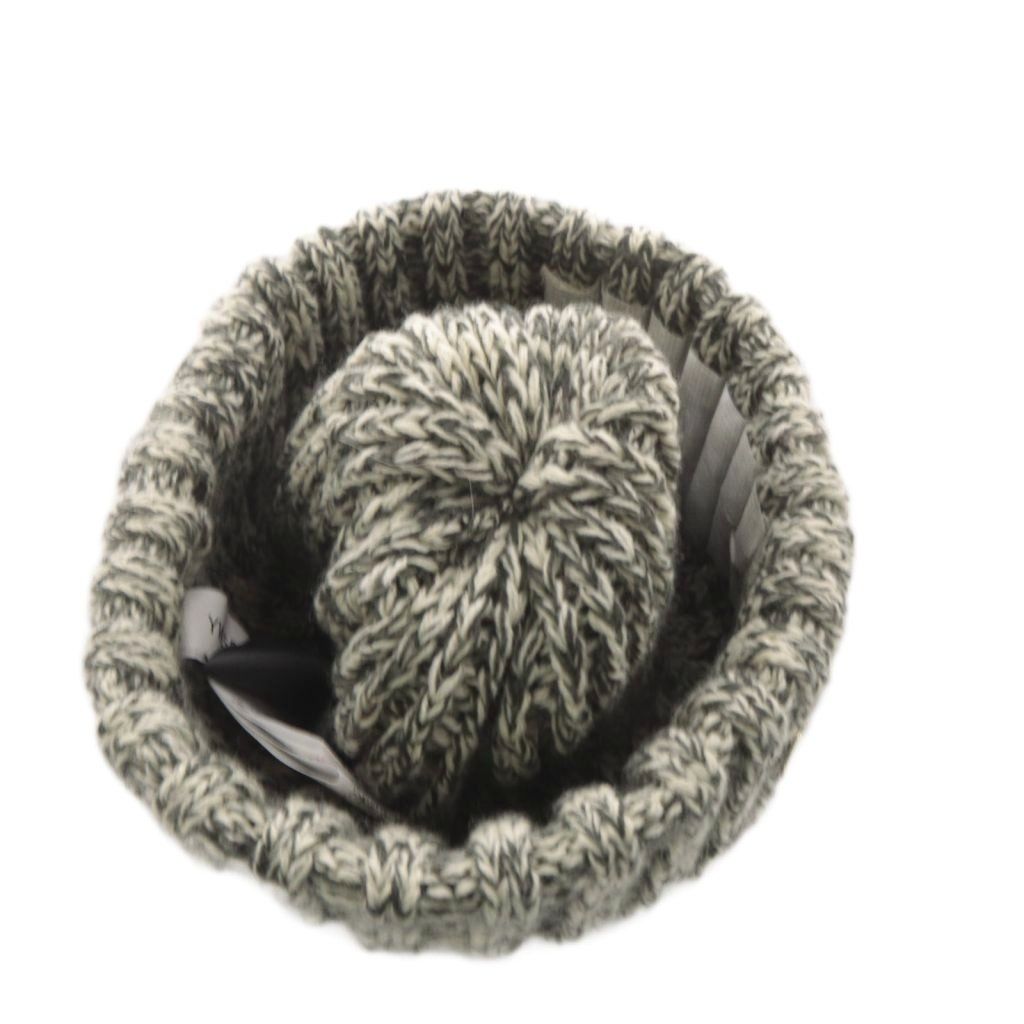 イヴサロモン YVES SALOMON ニット帽 ニットキャップ ビーニー 帽子