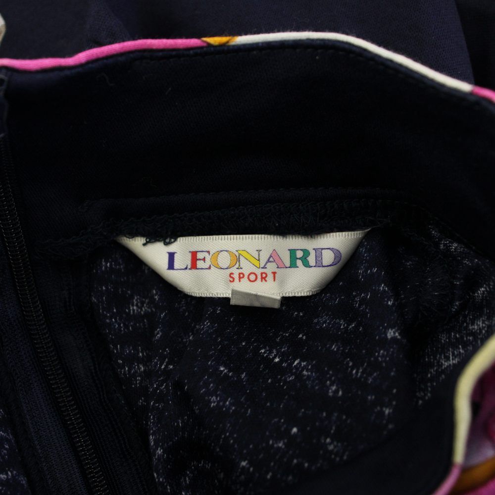 レオナールスポーツ LEONARD SPORT カットソー 長袖 スタンドカラー