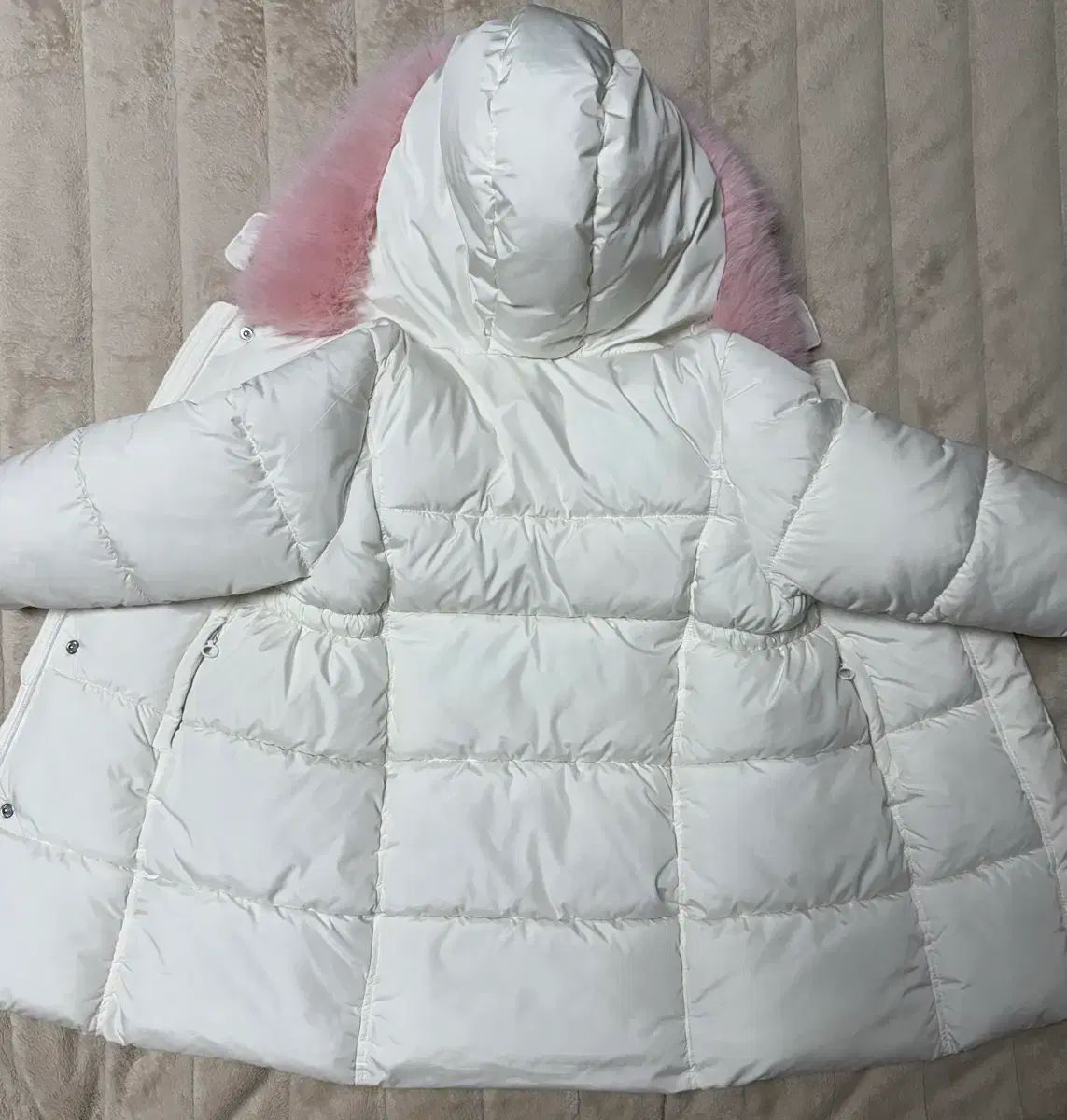 レディース 女の子 ピンクファー ダウンジャケット ロング丈 ダウンコート レディース リボン ロング丈 冬服 ダウン ダウン