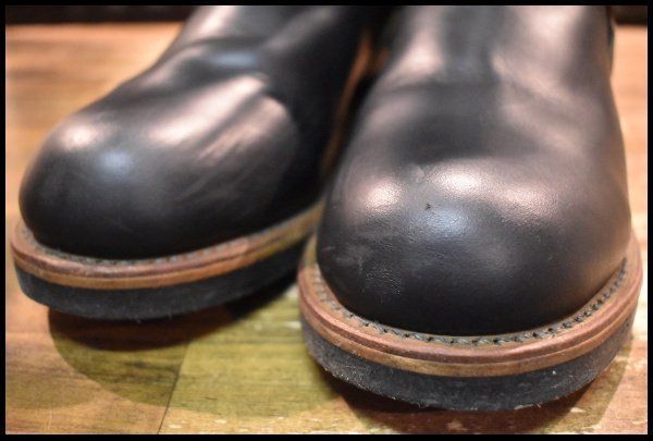 7D 箱付 良品 PT91プリント 94年】レッドウィング 2268 エンジニア 黒