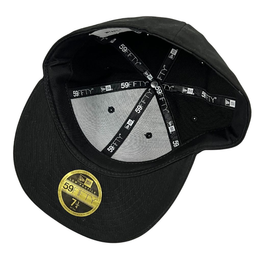 WTAPS ダブルタップス NEW ERA ニューエラ WT 刺繍 キャップ ブラック