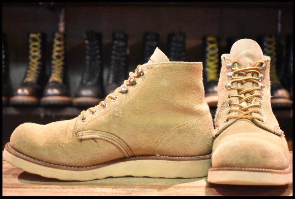 7E 良品 羽タグ 00年】レッドウィング 8167 スエード アイリッシュ