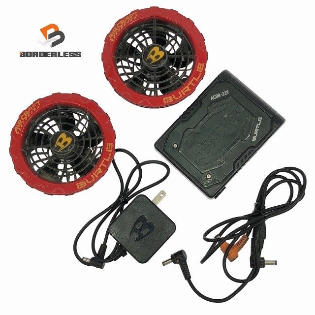 ☆中古品☆BURTLE バートル 空調作業服用バッテリー AC08-22V
