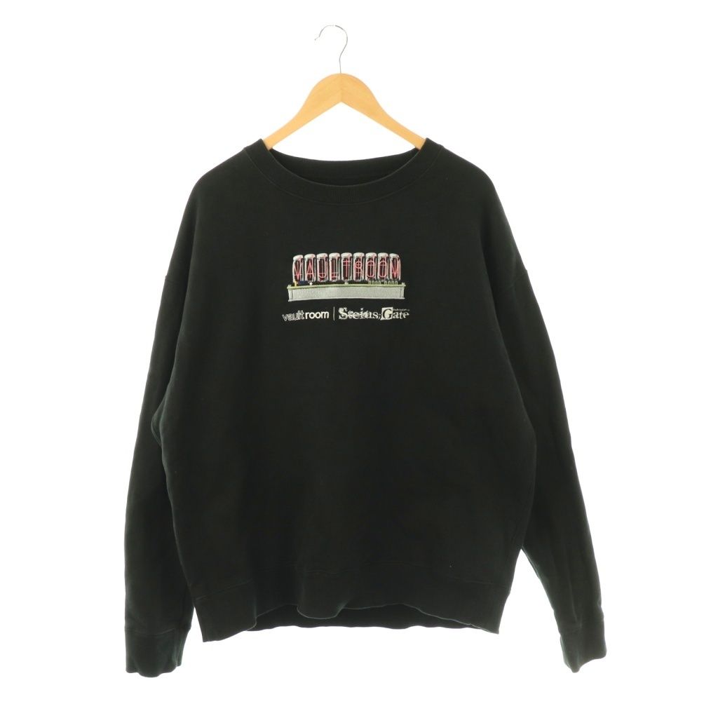 ボルトルーム VAULTROOM × SteinsGate NIXIE TUBE CREWNECK ボルトルーム VAULTROOM × SteinsGate NIXIE TUBE CREWNECK