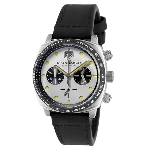 SPINNAKER スピニカー ハル ウォッチ クォーツ 10気圧防水 ミネラルガラス ホワイト文字盤 SP-5068-07 メンズ 正規品 彡