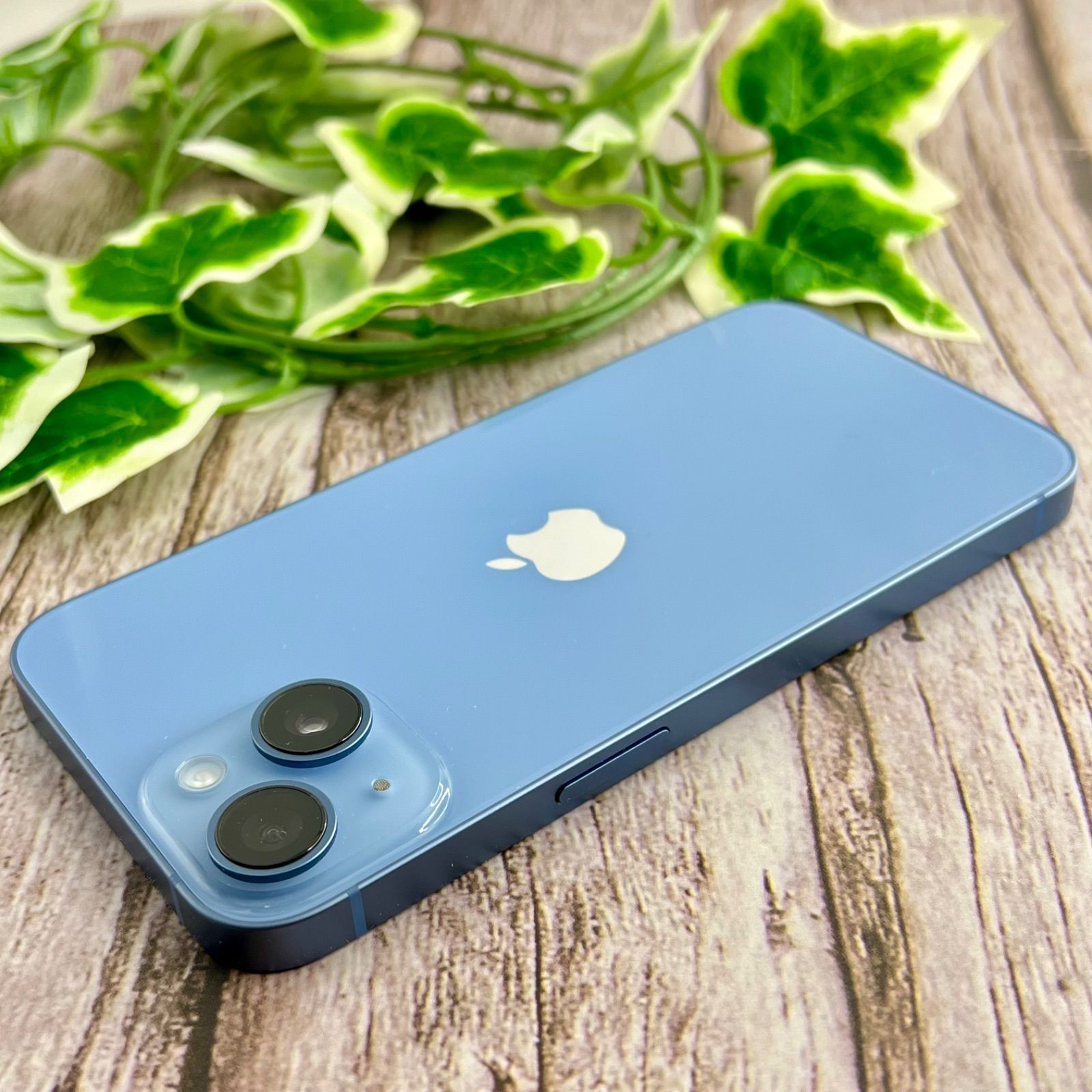 新品同様】iPhone 14 128GB ブルー SIMフリー iPhone14 純正バッテリー