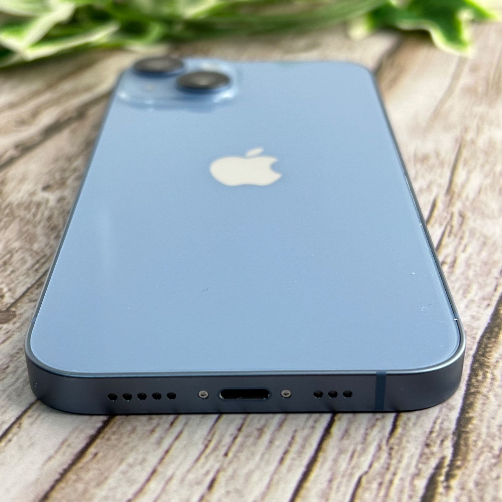 新品同様】iPhone 14 128GB ブルー SIMフリー iPhone14 純正バッテリー