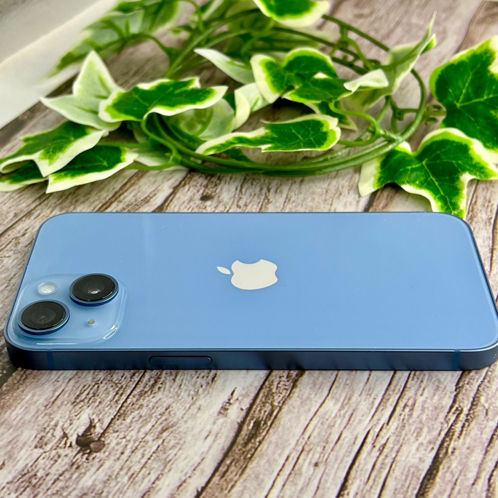 新品同様】iPhone 14 128GB ブルー SIMフリー iPhone14 純正バッテリー