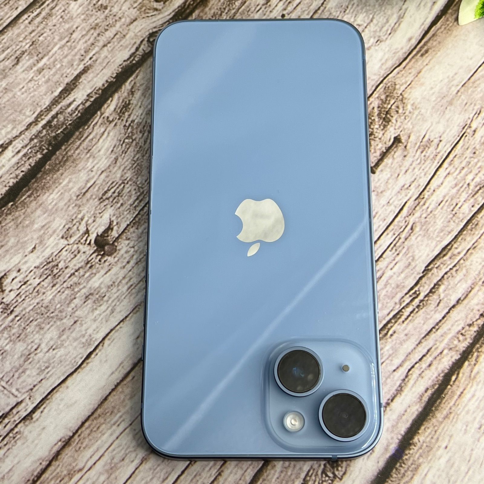 新品同様】iPhone 14 128GB ブルー SIMフリー iPhone14 純正バッテリー