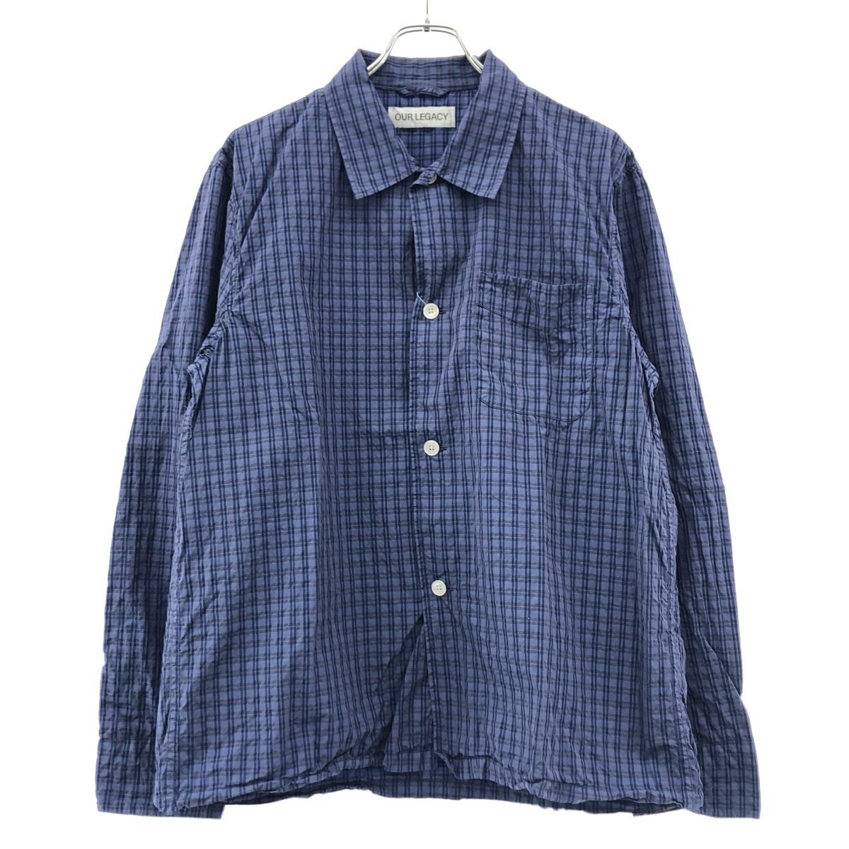 OUR LEGACY アワーレガシー 25SS KAHUNA CHECK BOX SHIRT チェック 