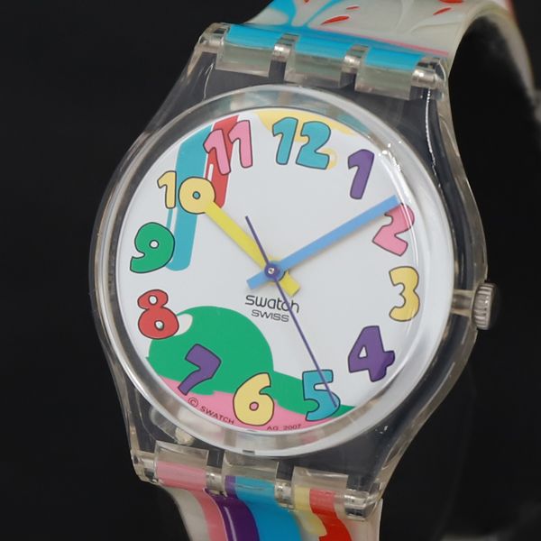QZ 833 Swatch White Dial Ladies Watch with Box 2000000 NSK KRK