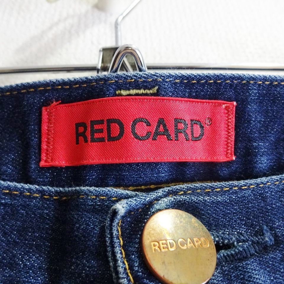 RED CARD レッドカード Ryder スキニーデニム W82cm / W30 / M ハイ