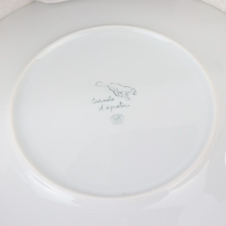 HERMES エルメス 食器 - 陶磁器 ペールアクア系 マルチカラー 赤道直下