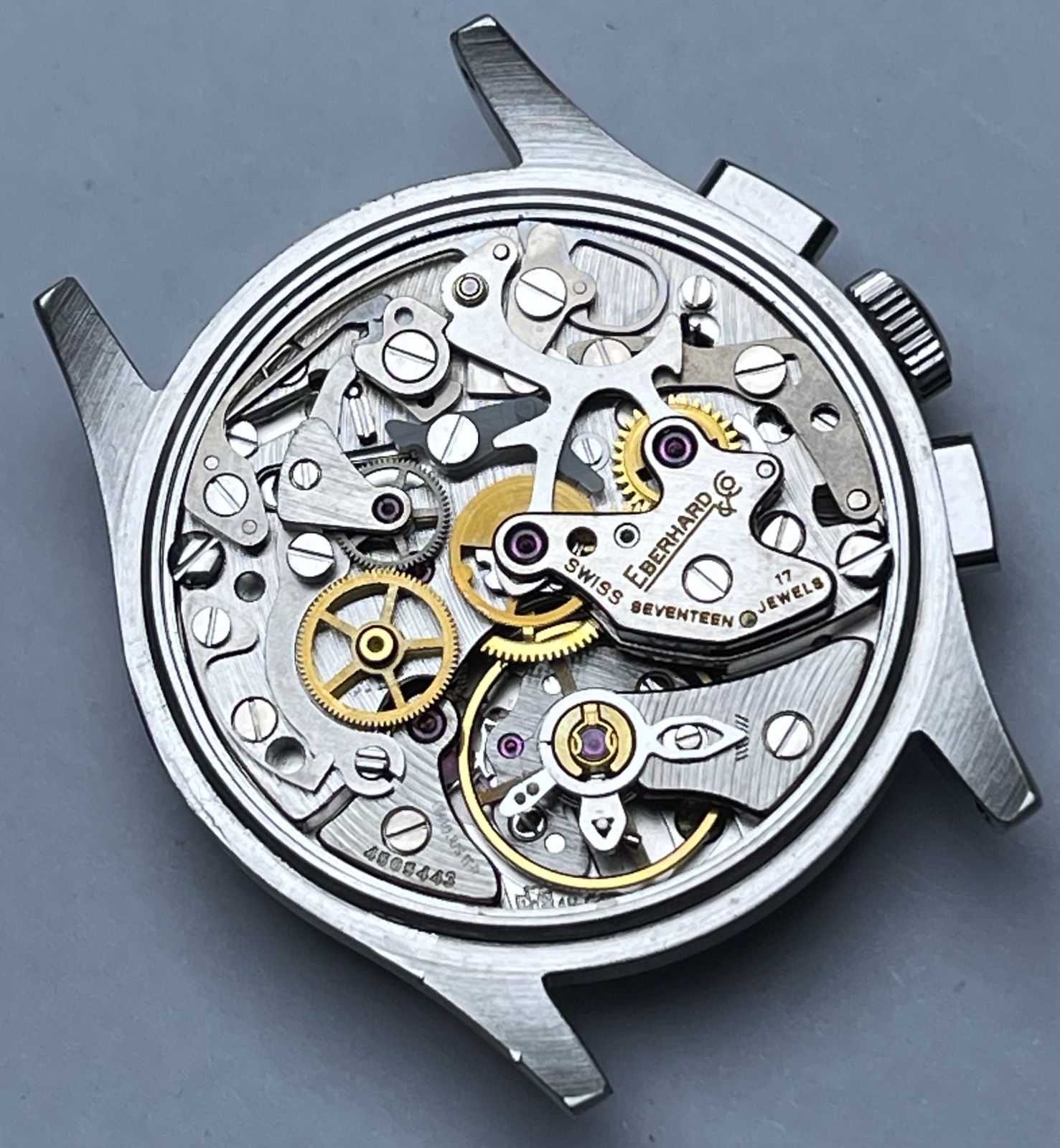 中古 エベラール EBERHARD コントグラフ 31015 レマニアCal.1872 