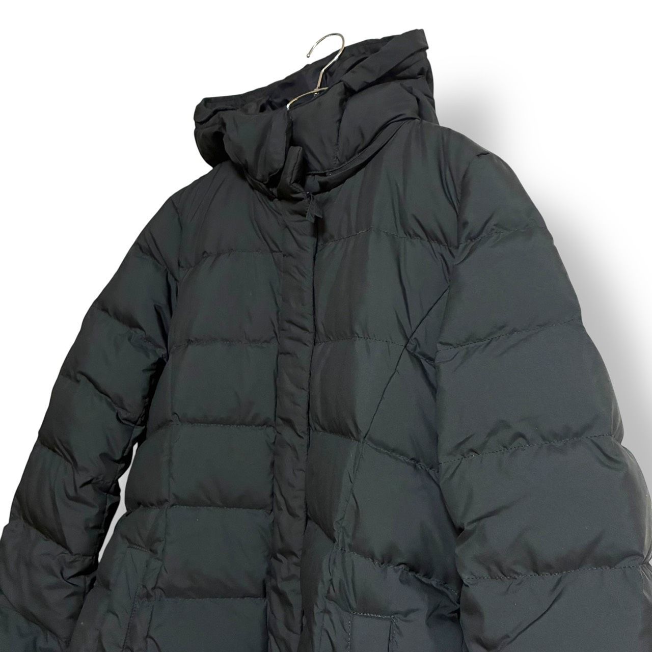 UNIQLO ユニクロ ダウンコート XL レディース ロング フード付き 
