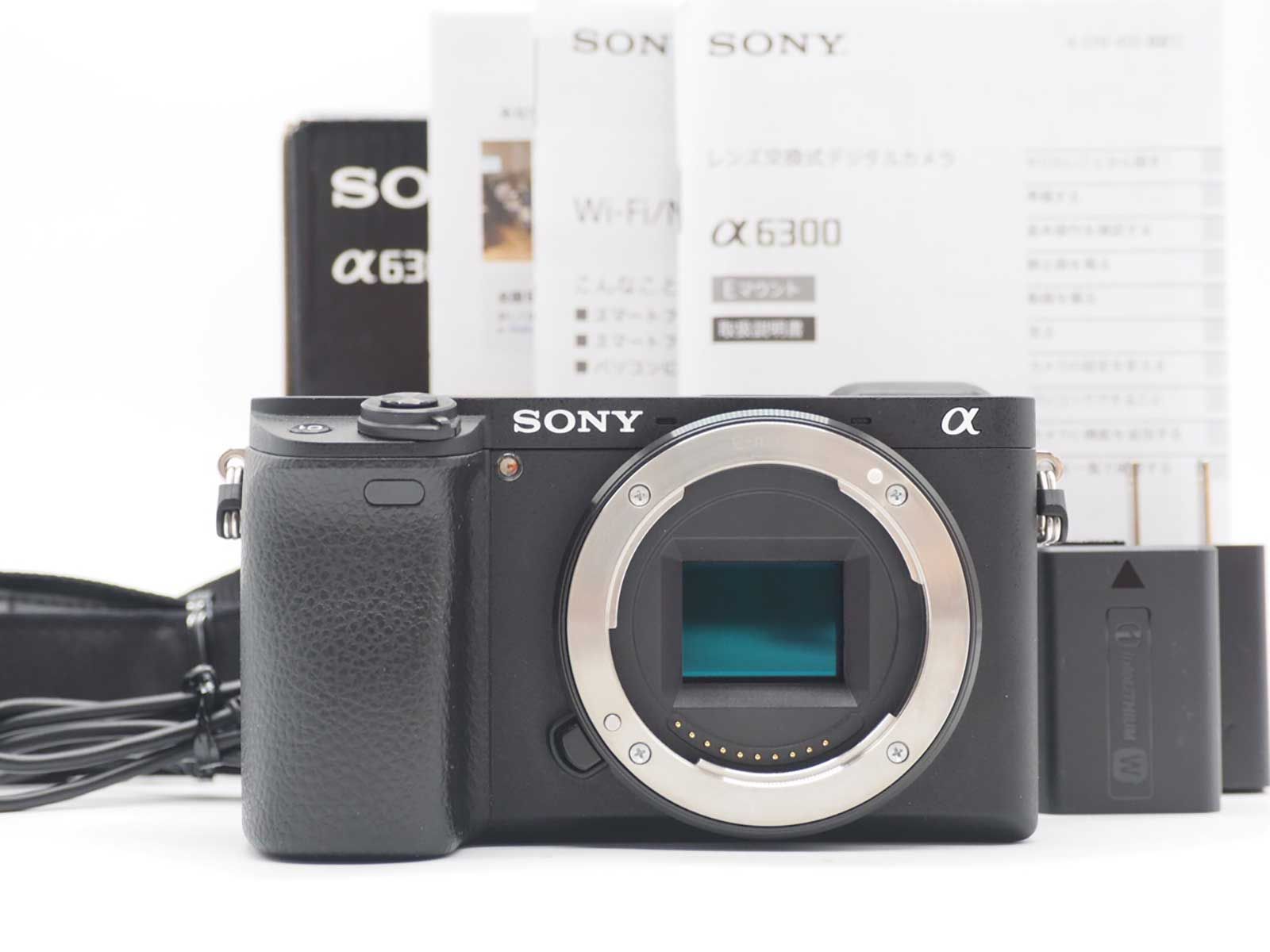 ソニー Sony a6300 ILCE-6300 24.2MP Camera Black 4879 Shots 元箱