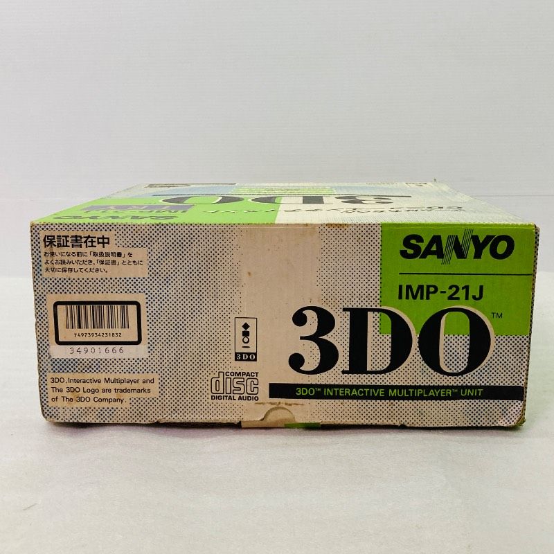 通電確認済み】【箱付き】SANYO 3DO 本体 コントローラー IMP-21J